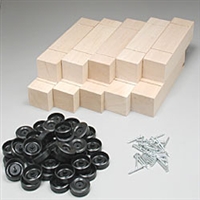 PINE-PRO CARS...BLOCK KITS BULK     (10)