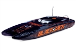 PRO BOAT ... BLACKJACK 42-INCH BRUSHLESS 8S CATBLK/ORG RTR