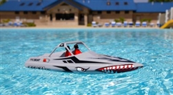 PRO BOAT ... SPRINTJET 9-INCH SELF-RIGHT JET BOAT RTR SILVER