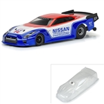 PROTOFORM ... NISSAN GTR R35 PRO MD CLR BDY: LOSI MINI DRAG 1/16