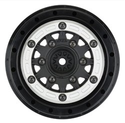 PRO-LINE ... RAID BEAD-LOC F/R 2.2"/3.0" SC (2) SILVR/BLK 1/10