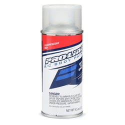 PRO-LINE ... FLUORESCENT RED RC BODY SPRAY PAINT -