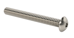 PROP SHOP HOBBIES 6... S.S. 4-40X1" BUTTON HEAD CAP SCREW..10PC