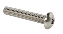 PROP SHOP HOBBIES 9... S.S. 8-32X1" BUTTON HEAD CAP SCREW..10PC