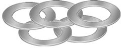 PROP SHOP HOBBIES M... SHIMS 8mm ID .5mm/.1mm/.2mm 5 each