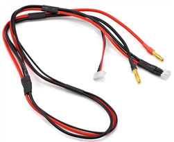 PROTEK ... RECEIVER BALANCE CHARGE LEAD (2S TO 4MM BANANA W/6S ADAPTER)