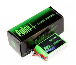 PULSE BATTERY ... LIPO 1050MAH 4-CELL 14.8V 20C