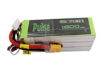 PULSE BATTERY ... LIPO 1800MAH 70C 22.2V 6S LIPO BATTERY - XT60