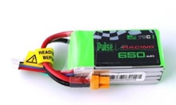 PULSE BATTERY ... LIPO 650MAH 4-CELL 14.8V 75C XT30