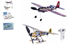 PLAY STEM ... AIRPLANE SCIENCE RUBBER BAND POWERED 3-IN-1 AIRPLANE SET