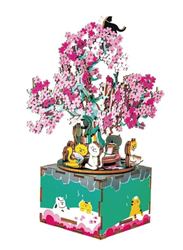 ROBOTIME ROLIFE ... DIY MUSIC BOX CHERRY BLOSSOM