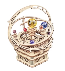 ROBOTIME ROLIFE ... STARRY NIGHT ORRERY PLANETARY MUSIC BOX WOOD LASER MODEL