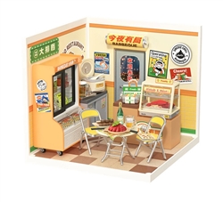 ROBOTIME ROLIFE ... NIGHT OUT FOOD STALL, DIY  MINIATURE HOUSE