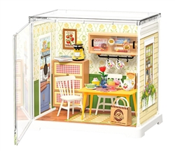 ROBOTIME ROLIFE ... FLORAL DINIG ROOM, DIY  MINIATURE HOUSE