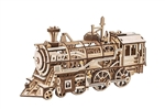 ROBOTIME ROLIFE ... STEAM LOCOMOTIVE - WITH WIND-UP SPRING WOOD LASER MODEL