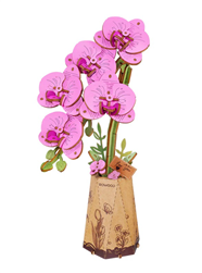 ROBOTIME ROLIFE ... PURPLE MOTH ORCHID DIY WOODEN