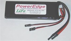 RC ACCESSORIES PE3000LIFE2S... 3000MAH 2-CELL LIFE RX PACK