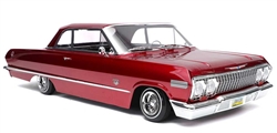 RED CAT ... 1963 CHEVY IMPALA LOWRIDER RED