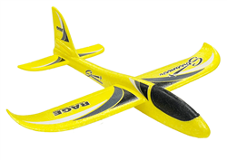 RAGE RC ... STREAMER HAND LAUNCH GLIDER YELLOW