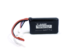 RAGE RC ... 2S 7.4V 500mah LIPO BATTERY W/JST
