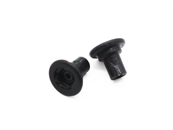 RAGE RC ... RAGE R/C PROPELLER SAVER SHAFT ADAPTER (2-PACK) BLACK