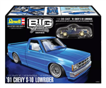 REVELL ... 91'CHEVY S-10 LOWRIDER SE 1:25 W/DIECAST