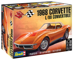 REVELL ... 1968 CORVETTE L88 CONVERTIBLE 1/25