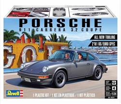 REVELL ... PORSCHE 911 CARRERA 3.2 COUPE 1/24