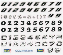 REVELL Y8680... PEEL & STICK DECAL H