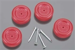 REVELL Y9609... OFFFICAL WHL & AXLE RED BSA