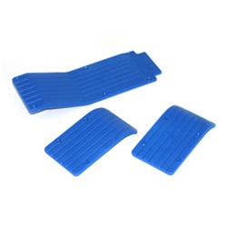 RPM CUSTOM ENG 80115... SKID WEAR PLATE,BLUE:TMX/EMX (