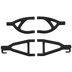 RPM CUSTOM ENG 80602... R UP/LOW A-ARMS,BLACK:1/16 ERV