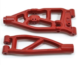 RPM CUSTOM ENG ... FRONT LEFT A-ARMS FOR THE ARRMA 6S (V5 & EXB) LINE RED