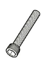 RTL FASTNER ... 3-48X1/4" SOCKET HEAD CAP SCREW..6PCS.