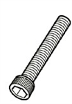 RTL FASTNER ... 4-40X2" SOCKET HEAD CAP SCREW. 4 PCS