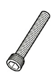 RTL FASTNER ... 5-40X1" SOCKET HEAD CAP SCREW..6PCS