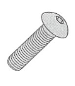 RTL FASTNER ... 0-80 X 1/8" BUTTON SOCKET SCREW..24 PCS