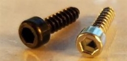 RTL FASTNER ... M3.5X20 SOCKET HEAD SELF TAPPING SCREWS BLACK OXIDE 12PCS