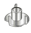 RTL FASTNER ... 10-32 BLIND ( T ) NUTS. 5/16" BARREL LENGTH.12PCS