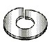 RTL FASTNER ... #6 LOCK (SPLIT) WASHERS..100PCS.