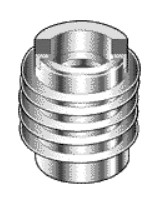 RTL FASTNER ... 4-40 BRASS THREADED INSERTS (FOR WOOD) 8pcs