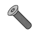 RTL FASTNER ... 0-80 X 1/4" FLAT HD. (COUNTERSINK) SKT. SCREW..12PCS