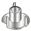 RTL FASTNER ... M3 BLIND (T) NUTS 12 PCS.