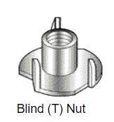 RTL FASTNER ... M6 BLIND (T) NUTS 4 PCS.