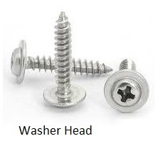 RTL FASTNER ... #6X5/8" (M3.5X16MM) WASHERHEAD PHILLIPS SELFTAPPING SCREW12P