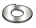 RTL FASTNER ... M3 LOCK (SPLIT) WASHERS... 50 PCS.