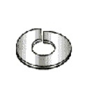 RTL FASTNER ... M6 LOCK (SPLIT) WASHER...12 PCS.