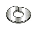 RTL FASTNER ... #2 STAINLESS LOCK ( SPLIT) WASHERS..50PCS