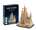 REVELL GERMANY ... 3D FOAM PUZZLE SAGRADA FAMILIA CHURCH BARCELONA 184pcs