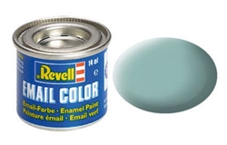 REVELL GERMANY ... 14ML ENAMEL LIGHT BLUE MATTE TINLETS  .47OZ